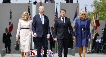 Macron recibe a Biden con ceremonia en el Arco del Triunfo en París en la primera etapa de una visita de Estado