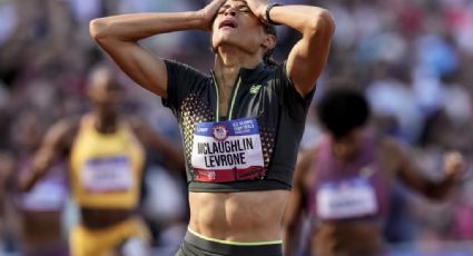 Sydney McLaughlin, corredora de Estados Unidos, rompe por quinta vez el récord mundial de los 400 metros con vallas