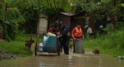 Desbordamiento del río Cazones en Veracruz deja inundaciones, viviendas afectadas y personas evacuadas