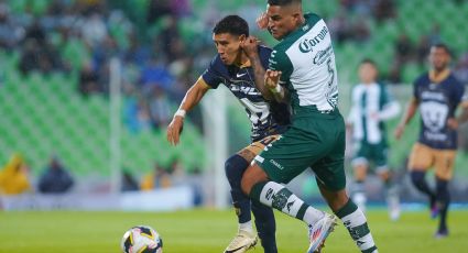 Los Pumas rescatan la igualada ante Santos; el partido se retrasó media hora por tormenta eléctrica