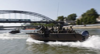 Soldados y policías franceses protegerán por agua, tierra y aire la ceremonia de inauguración de los Juegos Olímpicos París 2024