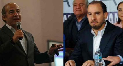 Marko Cortés y Felipe Calderón se confrontan en redes por la debacle panista