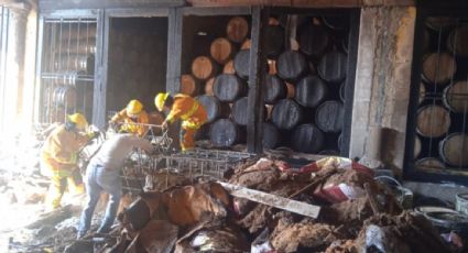 Suman seis fallecidos por la explosión en fábrica de tequila en Jalisco y se registra un nuevo incendio