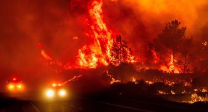 Incendio forestal en el norte de California arrasa un área del tamaño de Los Ángeles: miles de evacuados en cuatro condados y 130 estructuras destruidas