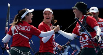 ¡A un paso de las medallas! Las mexicanas Ale Valencia, Ana Paula Vázquez y Ángela Ruiz vencen a Alemania y están en semifinales de tiro con arco