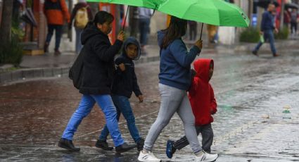 Prevén que arranque la semana con lluvias fuertes, rachas de viento y granizo en el noreste del país