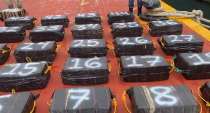 La Marina encuentra mil 500 kilos de cocaína a la deriva en el mar, al sur de Acapulco