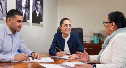 Claudia Sheinbaum se reúne con Rosa Icela Rodríguez y Omar García Harfuch durante cinco horas