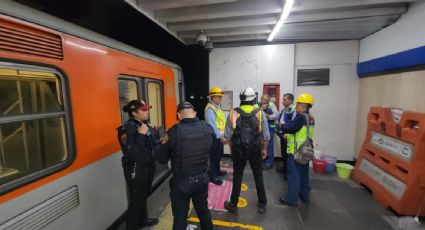 Se registran afectaciones en la Línea 2 del Metro por un corto circuito en la zona de vías