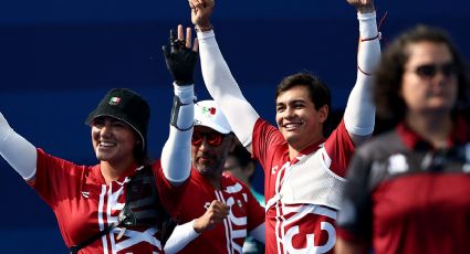 Los mexicanos Alejandra Valencia y Matías Grande avanzan a cuartos de final en equipo mixto de tiro con arco en París 2024