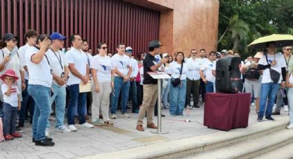 Más de 700 trabajadores del PJF en Cancún se suman al paro nacional contra la reforma judicial