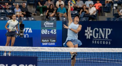 La tenista mexicana Giuliana Olmos lucha hasta el final, pero pierde el título en el Abierto de Monterrey