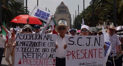 Marchan trabajadores y ciudadanos en defensa del Poder Judicial en varias ciudades del país