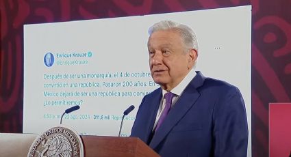 "Vamos a coronar a Claudia Carlota": AMLO se burla de quienes advierten que busca una monarquía en lugar de división de poderes