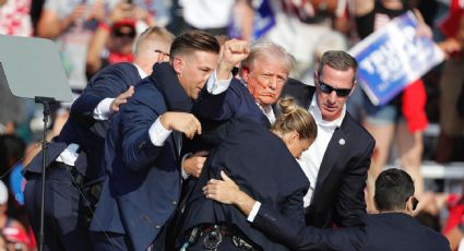 La imagen del atentado de Trump en Pennsylvania será la portada de su libro de fotos "Save America"