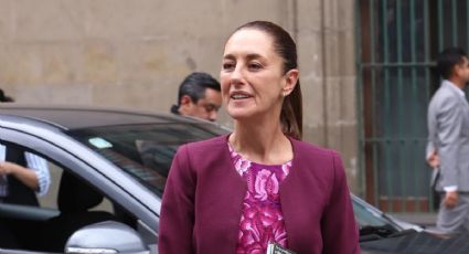 Claudia Sheinbaum acude a Palacio Nacional a continuar con la revisión del presupuesto 2025