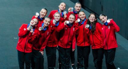 La natación artística vuelve a dar la cara: El equipo mexicano gana medalla de plata en el Mundial Juvenil de Lima