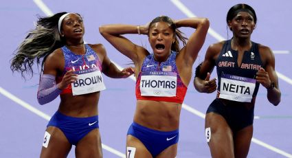 La estadounidense Gabrielle Thomas evita otra sorpresa en el atletismo y se corona en los 200 metros de París 2024