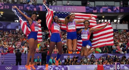 Sha’Carri Richardson realiza un cierre espectacular y Estados Unidos gana el oro en 4x100 de París 2024