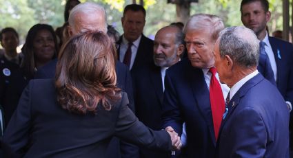 Kamala Harris y Donald Trump se reencuentran en el homenaje del 11-S tras intenso debate