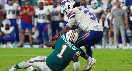 Tua Tagovailoa, QB de Miami Dolphins, sufre la tercera conmoción cerebral de su carrera ante Buffalo Bills