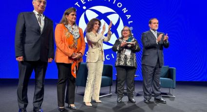 Norma Piña recibe reconocimiento internacional para la SCJN por la defensa del Estado de derecho