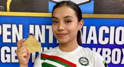 La mexicana María Fernanda Granados logra medallas de oro y plata en el Abierto de Kickboxing en Argentina