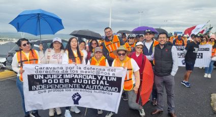 Sale Caravana por la Justicia de Zacatecas en dirección a la Ciudad de México