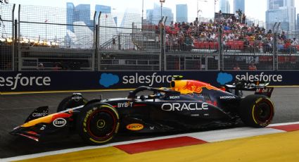 Checo Pérez, decimocuarto tras primera práctica en el GP de Singapur