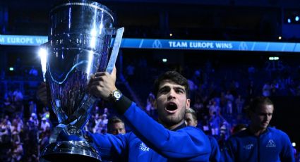 Carlos Alcaraz logra el punto definitivo y la da a Europa la quinta Laver Cup de su historia