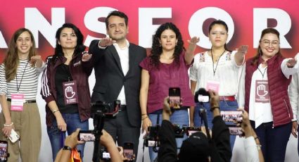 Eligen a Luisa María Alcalde como presidenta de Morena y a Andy López Beltrán como secretario de Organización