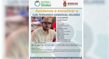 Reportan la desaparición de hijo de exalcalde de San Ignacio, en Sinaloa; fue visto por última vez en Culiacán