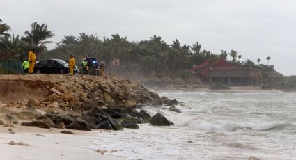 Llega la tormenta tropical "Helene" a la Península de Yucatán mientras "John" se mantiene en el Pacífico