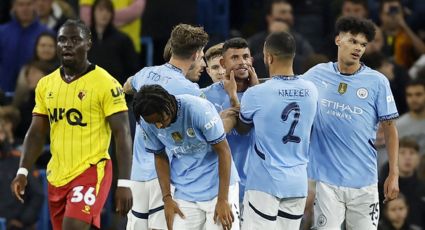 Manchester City avanza a octavos de final en la Carabao Cup tras superar con sufrimiento al Watford