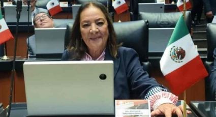 Petardos en el Senado lastimaron el ojo derecho de la legisladora Lucía Trasviña, acusa Noroña