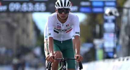 El mexicano Isaac del Toro conquista el sexto lugar en carrera de ruta Sub 23 del Mundial de Ciclismo