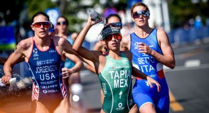 ¡Entre las mejores! La mexicana Rosa María Tapia termina séptima en la Serie de Campeonato Mundial de Triatlón en China