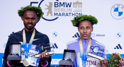 Los atletas etíopes Tigist Ketema y Milkesa Mengesha ganan el Maratón de Berlín en las ramas femenil y varonil