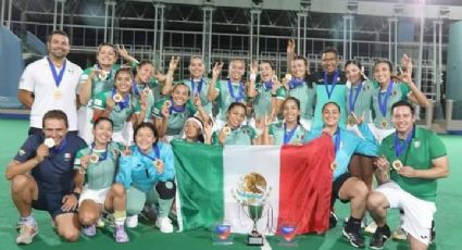 La Selección Mexicana Femenil de hockey sobre pasto, olvidada por Ana Guevara, conquista el Pan American Challenge