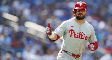 Kyle Schwarber, pelotero de Phillies, empata récord de cuadrangulares en el primer turno en una temporada de Grandes Ligas