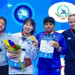 ¡Plata y bronce para México! Daniela Rojas y Melanie Jiménez suben al podio en el Mundial de Lucha Sub 20