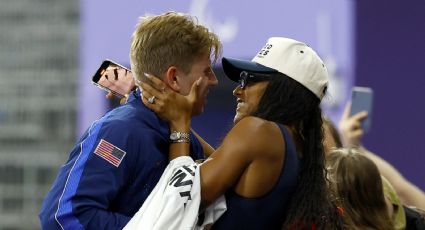 ¡Valen oro! Hunter Woodhall gana en Paralímpicos y revive eufórico festejo tras el triunfo de su esposa Tara en París