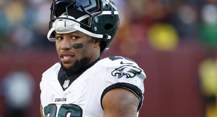 Saquon Barkley, de Eagles, no jugará ante Giants y se quedará sin romper la marca histórica de más yardas terrestres