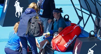 La tenista Ons Jabeur rompe en llanto y recibe atención médica por asma, pero se recupera y vence a Camila Osorio en Australia