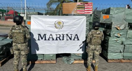 Armada aseguró en Manzanillo más de 242 mil cajetillas de cigarros falsos provenientes de Camboya