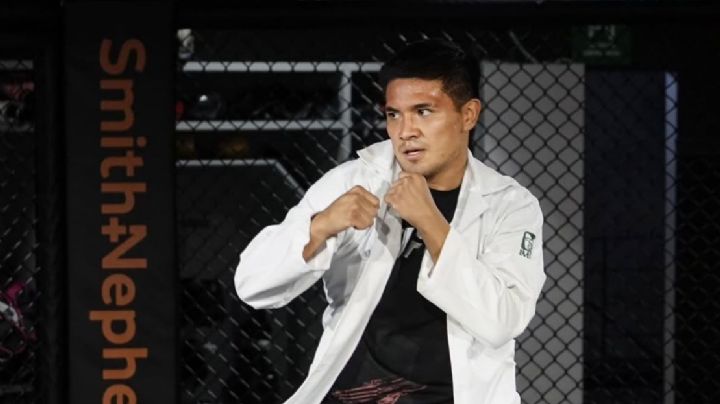 Médico del IMSS que se convirtió en peleador de artes marciales mixtas debutará en la UFC el 29 marzo en la CDMX con el nombre de ‘Black Spartan’