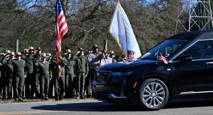 Comienza el largo adiós a Jimmy Carter con procesión fúnebre en Georgia