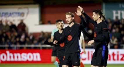 El Barcelona adelanta su Día de Reyes y se regala una goleada en la Copa al débil Barbastro