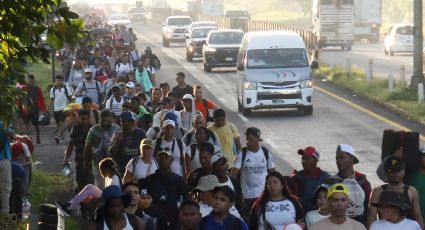 Sale una nueva caravana migrante desde Chiapas con destino a la CDMX; descartan viajar a Estados Unidos