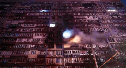 Ataque ruso sobre Kyiv deja 20 heridos, daños en edificios y apagones en varias partes de Ucrania